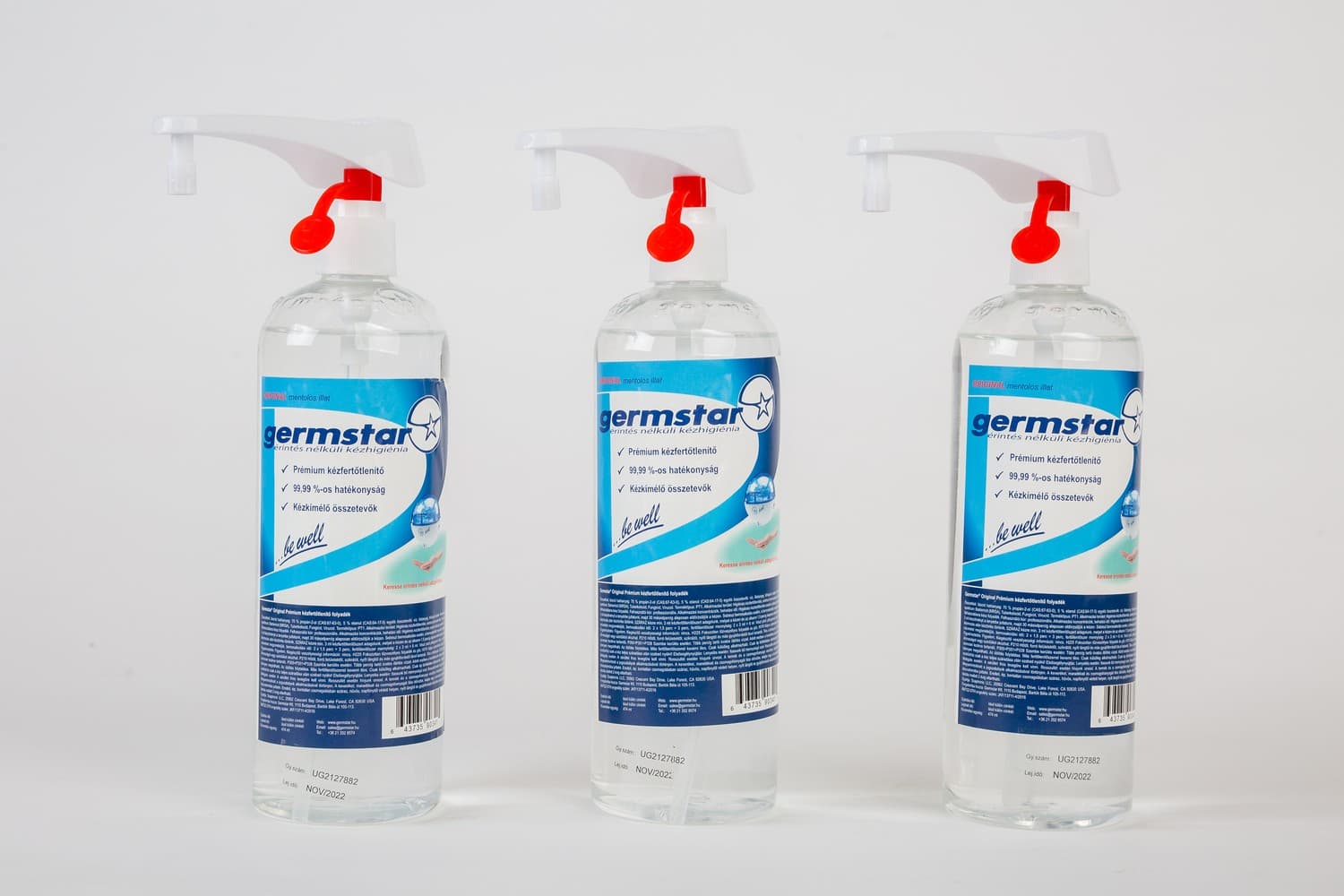 Germstar Handsprit – Premium handhygien utan kompromisser